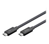 goobay - Câble de charge rapide USB-C USB4 version 2.0, 240 W, 80 Gbit/s, Power Delivery, Thunderbolt 4/3, transfert de données rapide, compatible avec iPhone 15 Pro/Max, MacBook Pro/Air, iPad, 74376