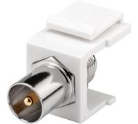 Goobay Module Keystone SAT/Antenne Fiche coaxiale > Prise femelle F