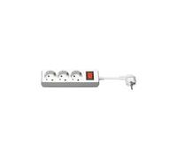 goobay NK 300S-300 CS - Unité de distribution d'alimentation - CA 250 V - 3500 Watt - entrée : alimentation - connecteurs de sortie : 3 - 3 m cordon