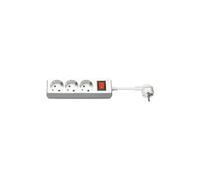 goobay NK 300S-300 CS - Unité de distribution d'alimentation - CA 250 V - 3500 Watt - entrée : alimentation - connecteurs de sortie : 3 - 3 m cordon