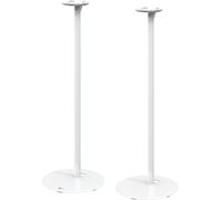 goobay 71983 Support de Haut-Parleur pour Sonos Era 100, capacité de Charge 3K, avec Gestion des câbles, Hauteur : 71 cm, Blanc - 71983