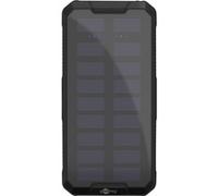 goobay Powerbank de charge rapide extérieure 20.000 mAh avec solaire