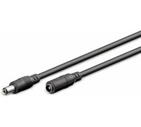 goobay Rallonge DC prise creuse 5,5mm x 2,5mm Rallonges de câble Câble DC comme câble d'alimentation Rallonge adaptée pour WLAN répéteur routeur caméra de surveillance 3m 71399