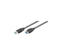 goobay - Rallonge de câble USB - USB type A (F) pour USB type A (M) - USB 3.0 - 5 m - noir
