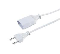 Goobay Rallonge euro blanche - 3m