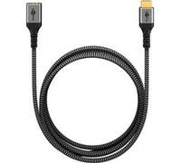 GOOBAY Rallonge hdmi 2.1 ultra hd 1.50m plus series Noir
