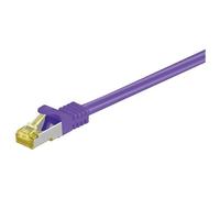 Goobay RJ-45 CAT7 3m câble de réseau Violet S/FTP (S-STP)