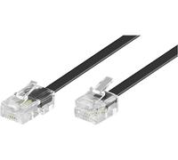 Goobay RNIS Cordon [1x RJ45 mâle 8P4C - 1x RJ11 mâle 6P4C] 3 m noir