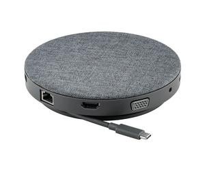 Goobay Station d'accueil USB-C 11 en 1 avec chargeur Qi