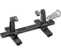 goobay Support de platine avec support de fer à souder - Support de soudure pour circuits et pièces jusqu'à 18 cm - Contrôle parfait de la soudure - Flexible réglable - Pour professionnels et amateurs