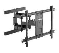 Goobay Support mural TV Pro Full Motion (XL) pour TV de 43 à 100 pouces - Entièrement mobile, orientable/inclinable, max 60 kg, VESA 800 x 400, bras extensible, gestion des câbles intégrée - Noir