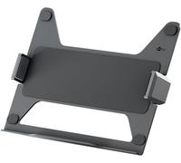 goobay Deluxe Support pour Ordinateur Portable de 11,6" à 17,3" (29-44 cm), Max. 9 kg, à Monter sur Un Support de Moniteur, VESA 75/100 mm, Noir - 70818