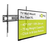 Goobay Support mural 49892 pour téléviseur 2,16 m (85") Gris