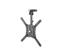 goobay Support TV Plafond 23-55 Pouces Rabattable Orientable 45° VESA 400x400 Jusqu'à 20 kg - Basic M - 70824