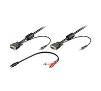 Goobay SVGA Audio Cable - 5m câble VGA VGA (D-Sub)