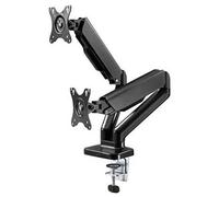 goobay table support moniteur double gas spring 17 32