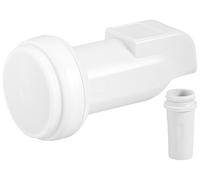 Goobay Universal Single LNB, white-grey -digital SAT-LNB (DVB-S2) for up to 1 devices (4K/HDTV/3D reception) Universal Single LNB digital SAT-LNB (DVB-S2) for up to 1 devices (4K/HDTV/3D reception)