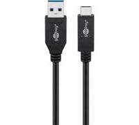 goobay Cable USB-A - USB-C USB 3.2 GENERACIÓN 2, 3A 0.50M