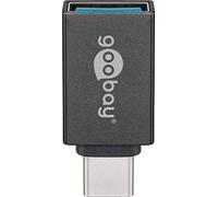 Goobay 56621 changeur de genre de câble USB-C USB 3.0 female (Type A) Gris