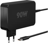 Goobay USB-C Ladegerät : Adaptateur secteur universel avec Power Delivery dynamique, 90W, noir