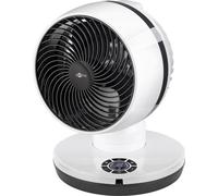 Goobay Ventilateur de sol 9 pouces 3D, 4 vitesses, minuterie, télécommande, oscillation 3D, 70W, blanc