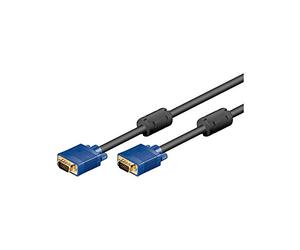 goobay Wentronic 3 m XGA SVGA 300 Câble de Moniteur - Noir