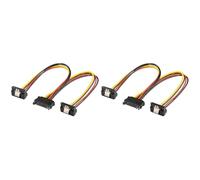 goobay Wentronic 95115 Noir, Rouge, Jaune (Lot de 2)