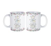 GOOBRRL Tasse personnalisée « First Mom Then Grandma Now Great Grandma Now Great Grandma » - Tasse personnalisée en céramique pour le mois de naissance - Tasse à café avec noms de petits-enfants