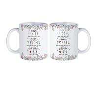 GOOBRRL Tasse personnalisée « First Mom Then Grandma Now Great Grandma Now Great Grandma » - Tasse personnalisée en céramique pour le mois de naissance - Tasse à café avec noms de petits-enfants