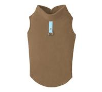 GOOBY Gilet Polaire, Pull en Polaire pour Petit Chien avec Anneau pour Laisse, Argile, Taille M