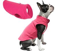 GOOBY Gilet Polaire, Pull en Polaire pour Petit Chien avec Anneau pour Laisse, Rose, Taille M