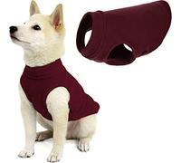 Gooby - Gilet en Polaire Extensible pour Chien, Bordeaux, Taille M