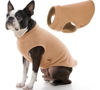 GOOBY Pull en Polaire Extensible, Gilet pour Chiens, Sable, Taille XL