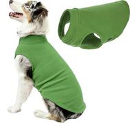 GOOBY Pull en Polaire Super Extensible pour Chien, débardeur Chaud pour Chiens de Petite à Grande Taille, Vert Gazon, Taille 6XL