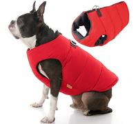 Gooby rembourré par Temps Froid Gilet pour Chiens avec Fourrure Safe Guard Fermeture à Glissière,