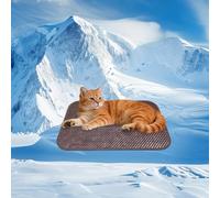 GooCare Tapis de refroidissement pour petits chiens et chats, 40,6 x 66 cm, tapis rafraîchissant en polyéthylène tissé, respirant, frais au toucher et résistant à la mastication, fond antidérapant