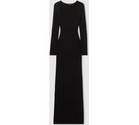 Good American Good American Black Good American Ribbed Midi Dress Black EU 42 (UK 14)