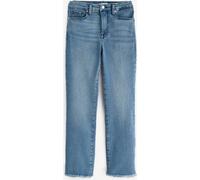 Good American Good American Blue Straight Split Pocket Cotton Jeans