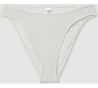 Good American Good American Cloud White Good American Always Fits Textured Bikini Bottoms
