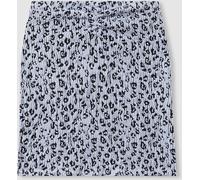 Good American Jupe courte à imprimé léopard texturée imprimé bleu Good American Always Fits