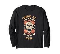 Good at Evil (Graphique d'halloween) Manche Longue