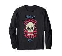 Good at Evil (Graphique d'halloween) Manche Longue