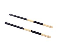Good Balance Baguettes de batterie jazz en bambou Accessoires pour petits lieux et performances acoustiques Baguettes de batterie en bambou durable et lisse