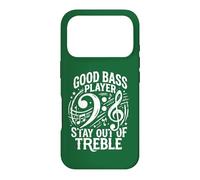 Good Bass Players Stay Out of Treble Guitare Basse Basse Coque pour iPhone 17 Pro