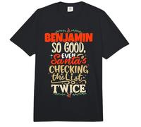 Good Benjamin Père Noël Dicton drôle Benjamin Nom Benjamin Comfort Colors Adult Heavyweight T-Shirt