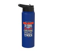 Good Benjamin Père Noël dicton drôle Benjamin Nom Benjamin Stainless Steel Insulated Water Bottle