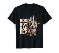 "Good Boy Bad Rep" Pitbull lover, bully breed, dog owner T-Shirt