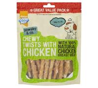 Good Boy Waggles and Co Chewy Twists with Chicken 320g VALUE PACK Single