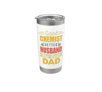 Good Chemist Better Husband The Best Dad For Fathers Day Gobelet isotherme en acier inoxydable double paroi