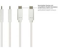 Good Connections 2831-AC005W Good Connections USB 3.2 Gen.2 Kabel A-USB-C weiß 0,5m